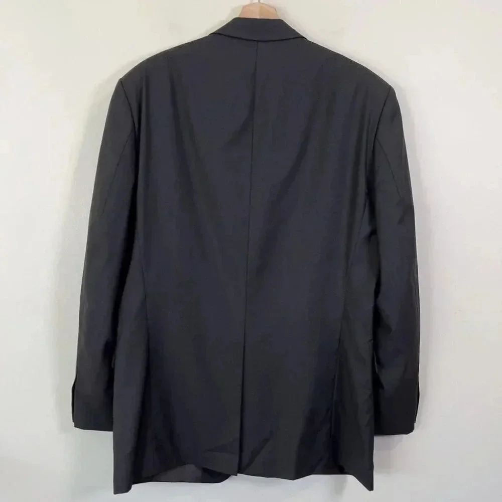Hugo Boss Virgin Wool Super 100 Angelico Lucca Blazer Size 50 / US Size 40R